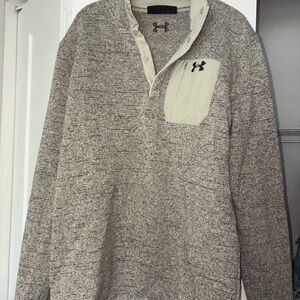 Under Armour Men's Heathered Gray Sweatshirt